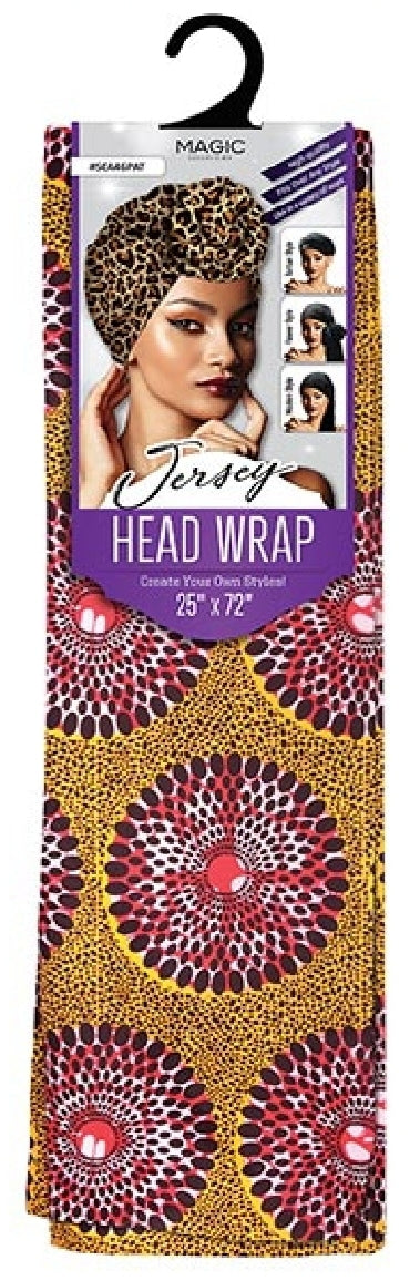 STRETCH JERSEY HEAD SCARF