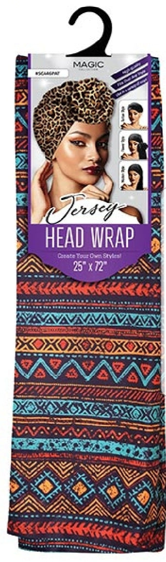 STRETCH JERSEY HEAD SCARF