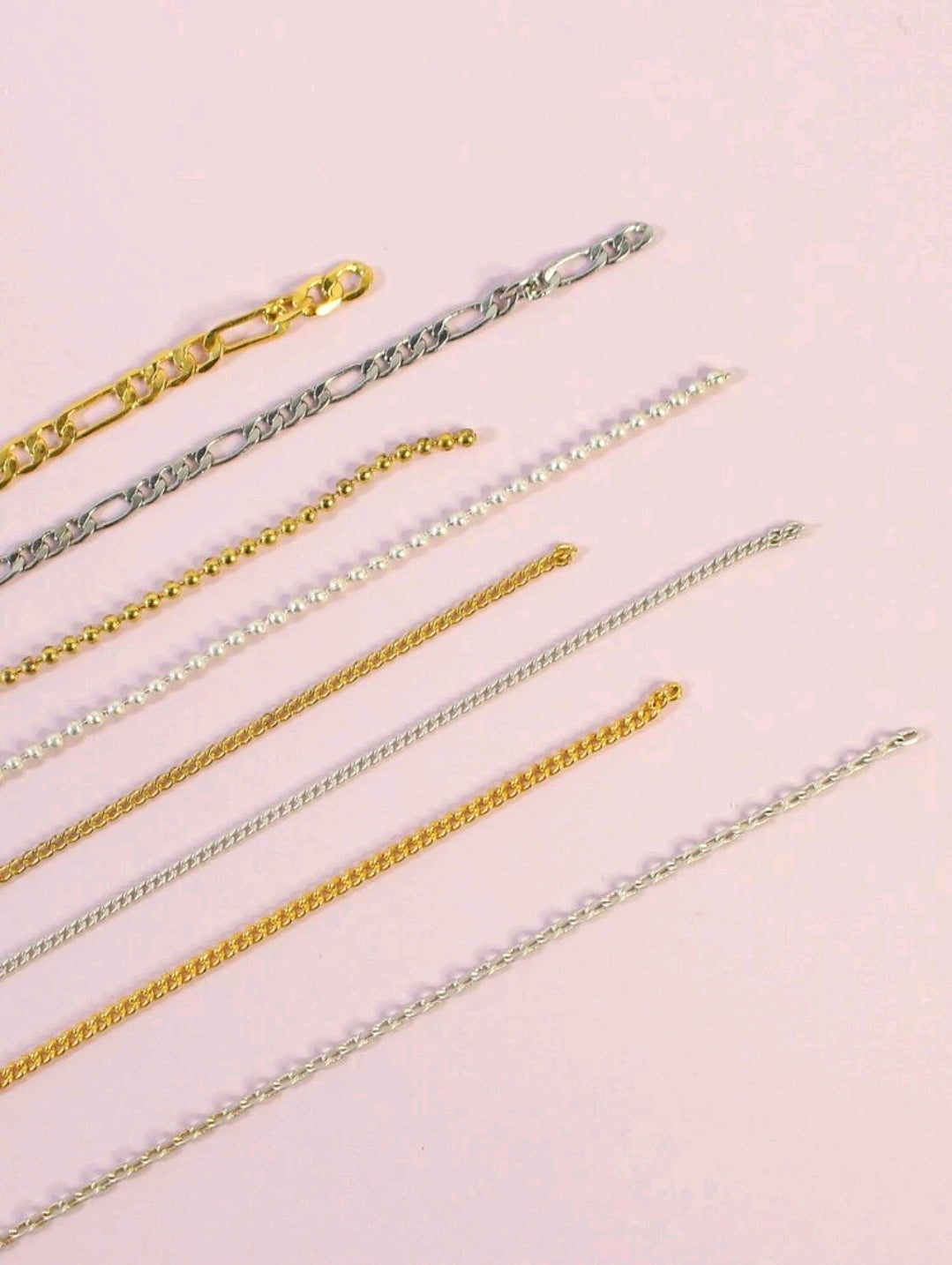 Multi Chain Nail Art - 8pc
