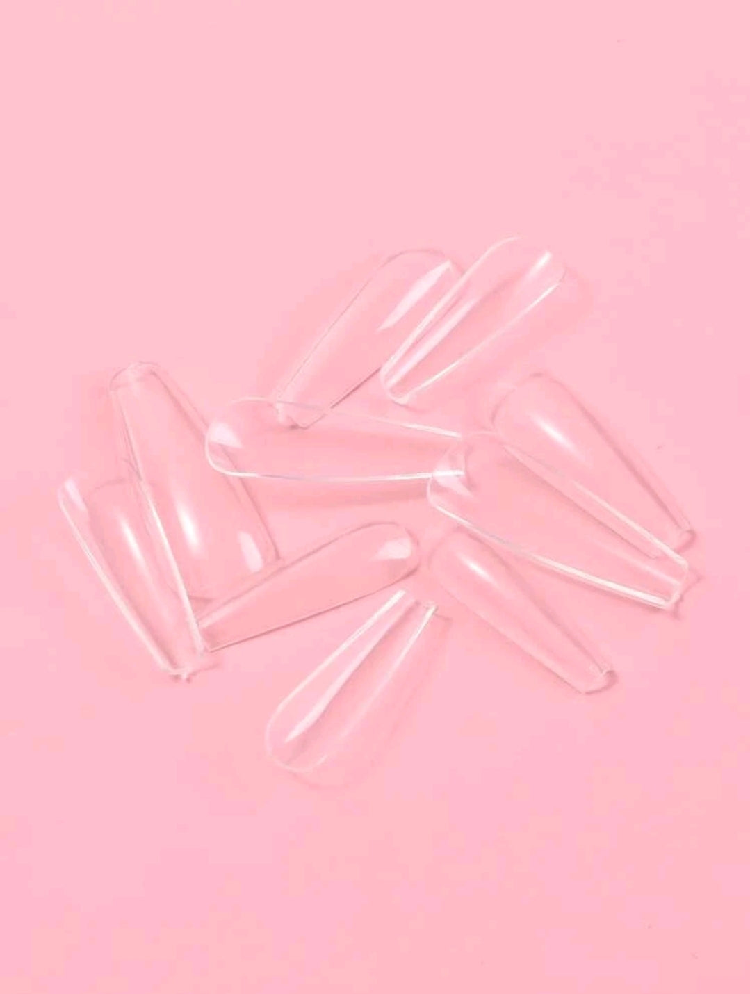 Long Coffin Full Fake Nail-400pcs
