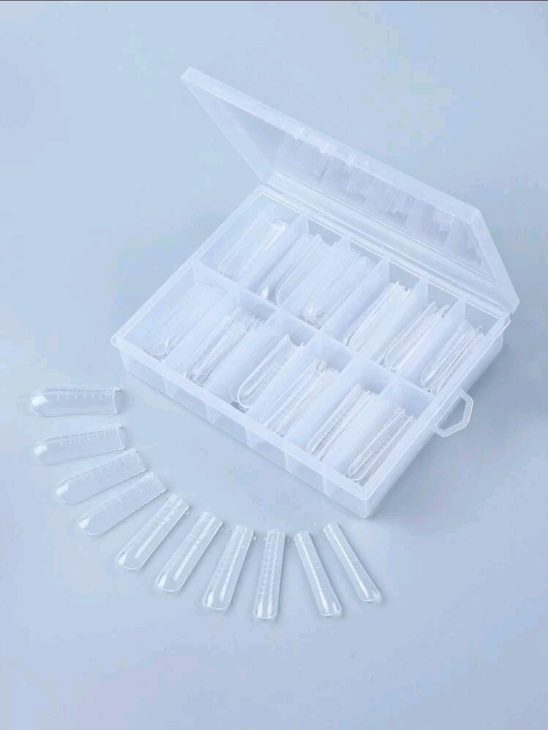 Long Square Dual Nail Forms- 120pcs