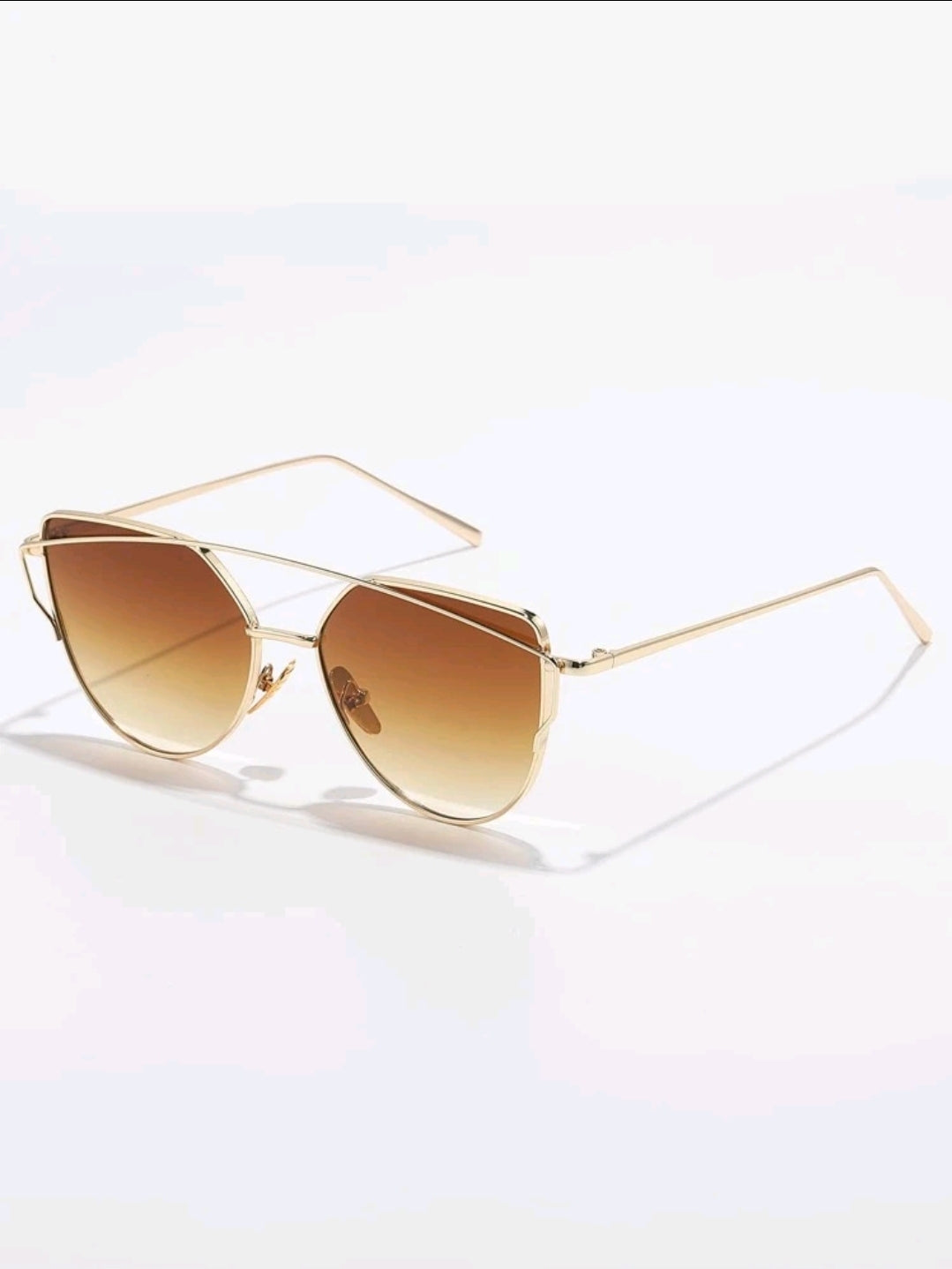Metal Frame Fashion Glasses