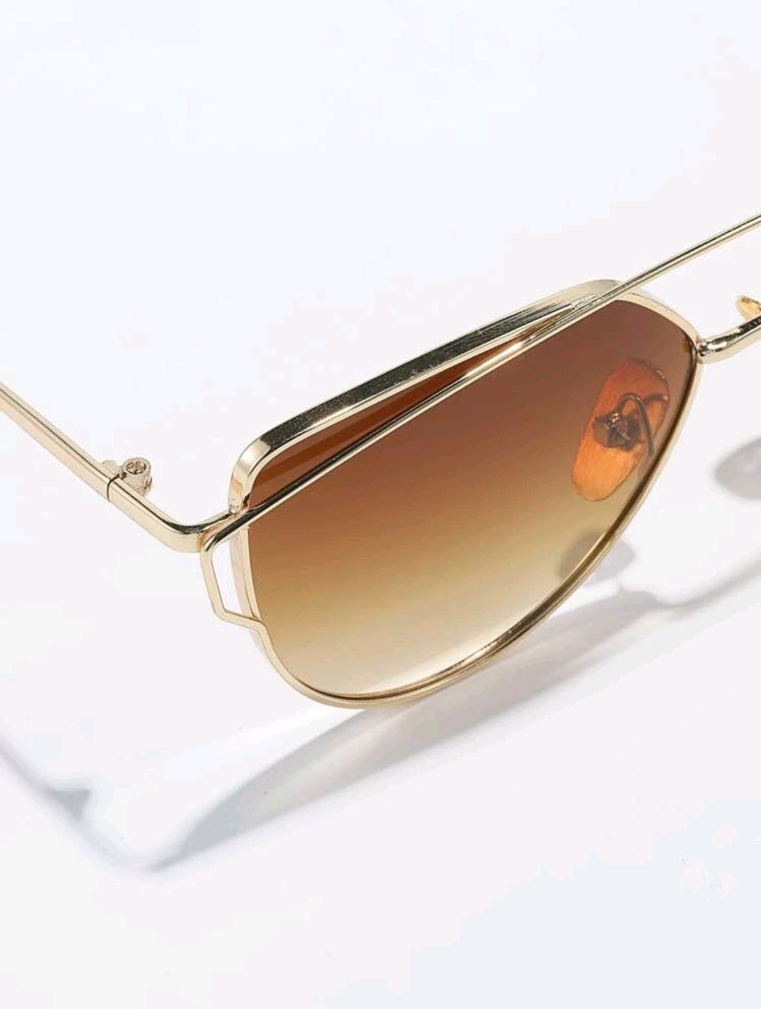Metal Frame Fashion Glasses