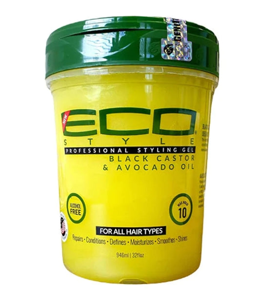 ECO STYLE GEL BLACK CASTOR & AVOCADO