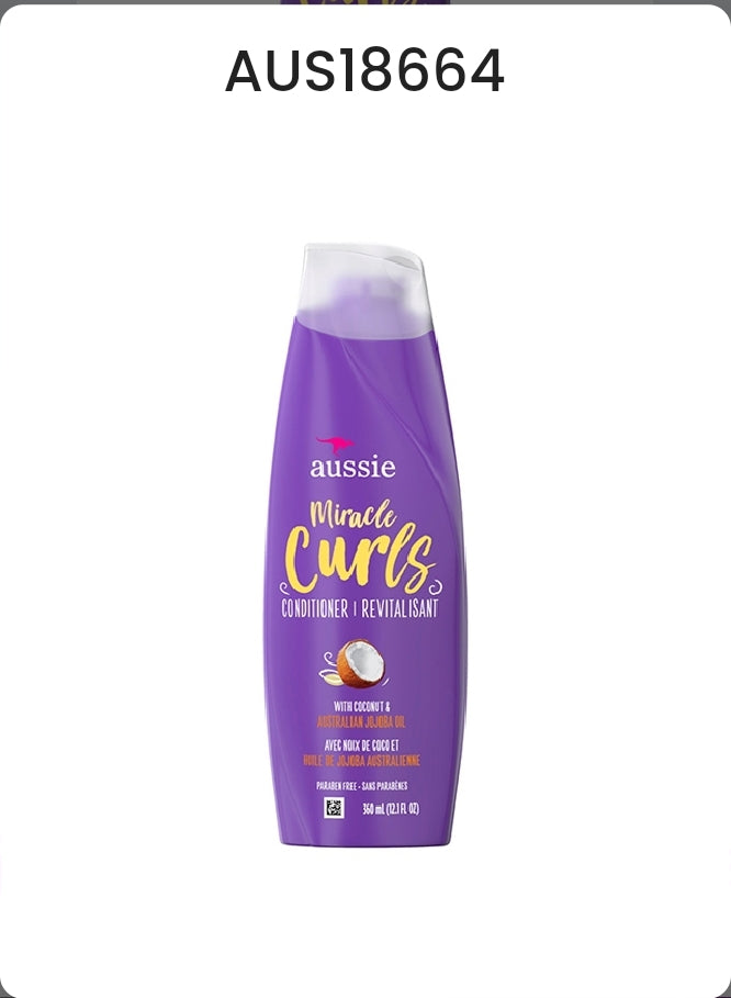 AUSSIE MIRACLE CURLS CONDITIONER (12.01 OZ)