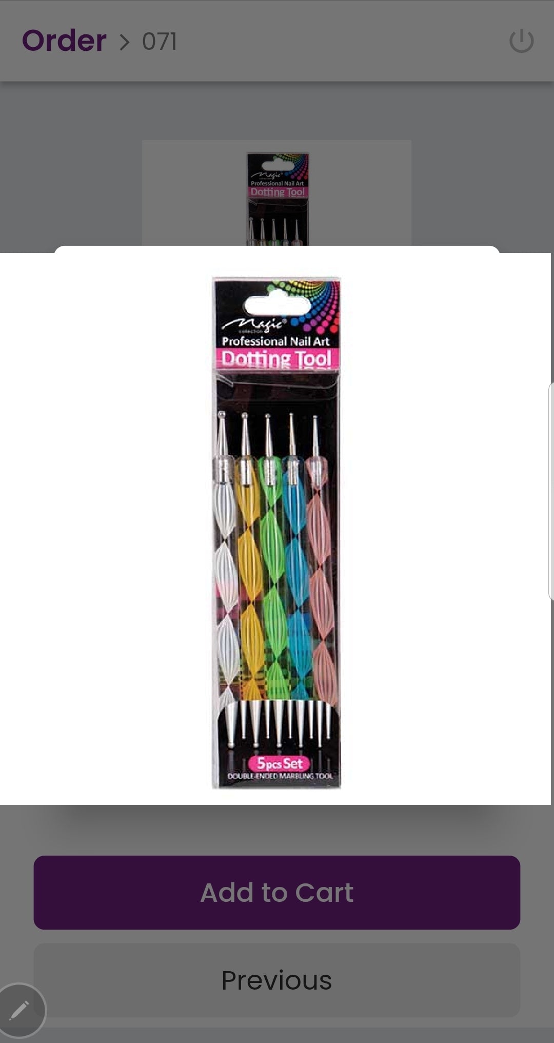 NAIL ART DOTTING TOOL