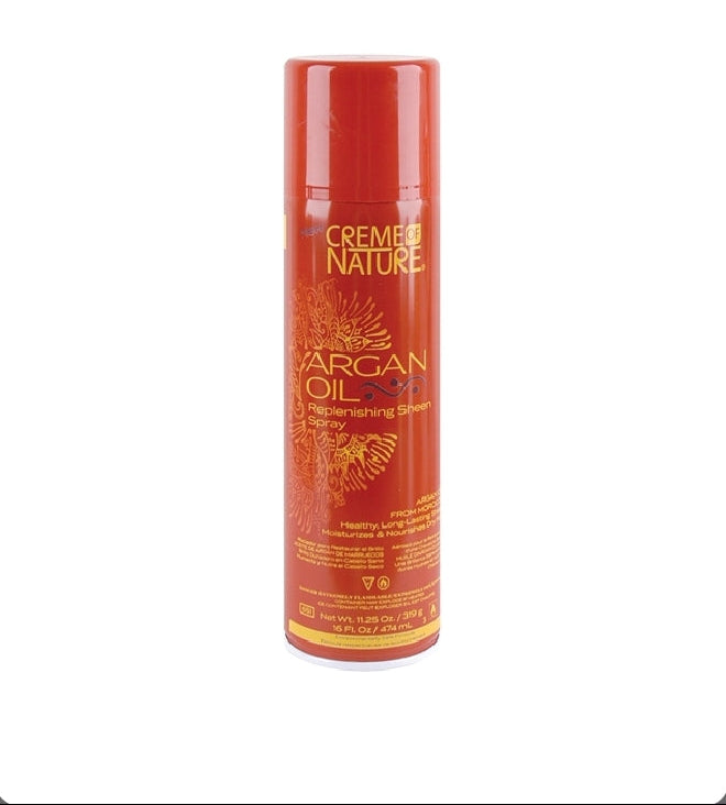 CREAM OF NATURE ARGAN SHEEN SPRAY (11.25OZ)