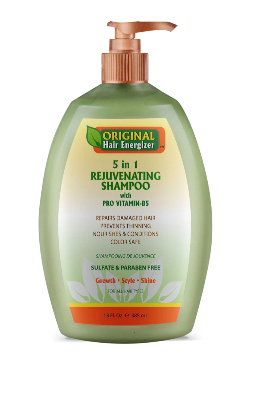 ORGANIC HAIR ENERGIZER 5 IN 1 SHAMPOO