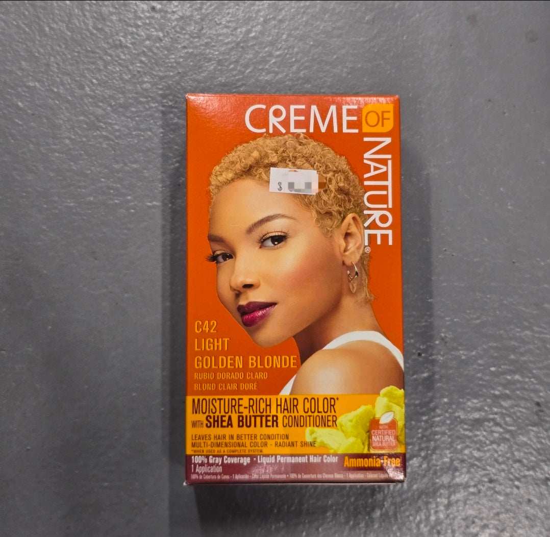 CREAM OF NATURE MOISTURE RICH COLOR W/Shea Butter