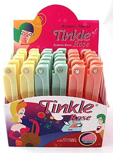 Tinkle Women's- Foldable Shaver Rose Razors