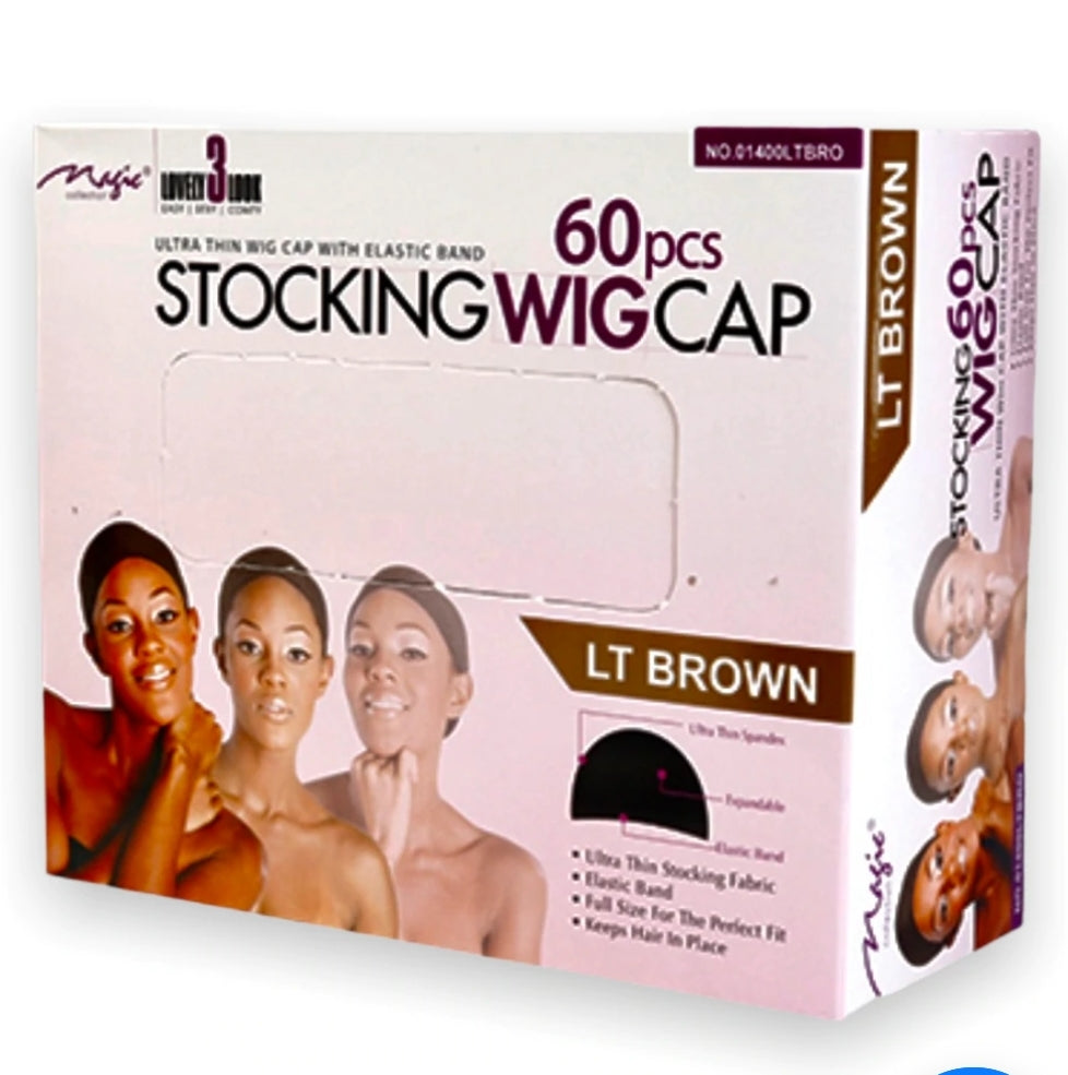 Magic Collection Stocking Wig Cap- $1.00 each individual Cap