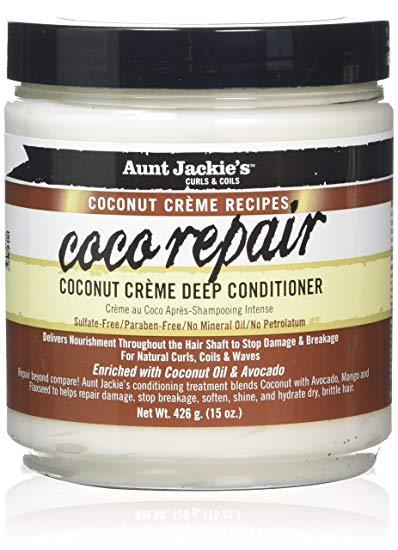 AUNT JACKIE'S COCONUT DEEP CONDITIONER- COCO REPAIR