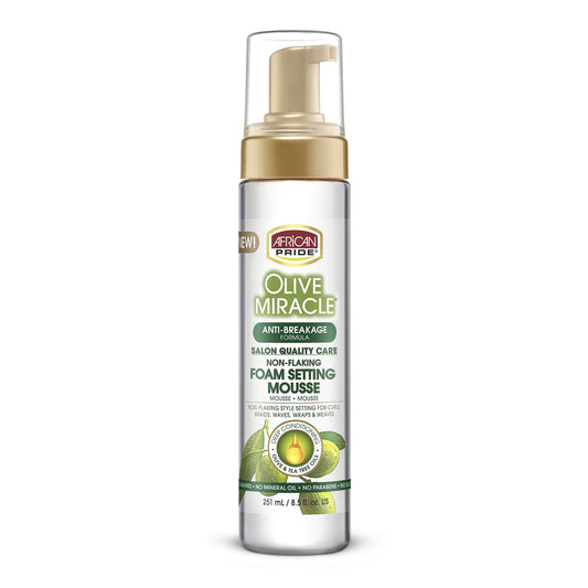 African Pride Olive Miracle Mousse