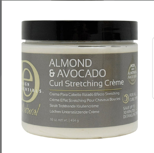 Design Essentials Almond & Avocado Curling Stretching Crème
