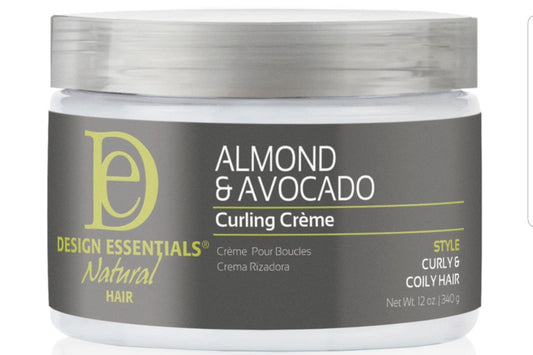 Design Essentials Almond & Avocado Curling Crème