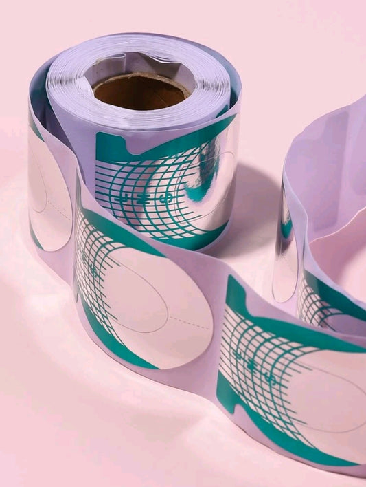 Nail Extension Guide Paper Form-100pcs