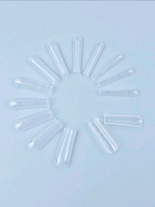 Long Square Dual Nail Forms- 120pcs