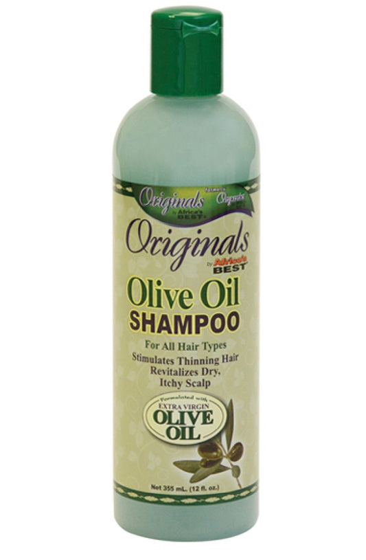 AFRICA'S BEST ORGANIC OLIVE OIL SHAMPOO 12oz