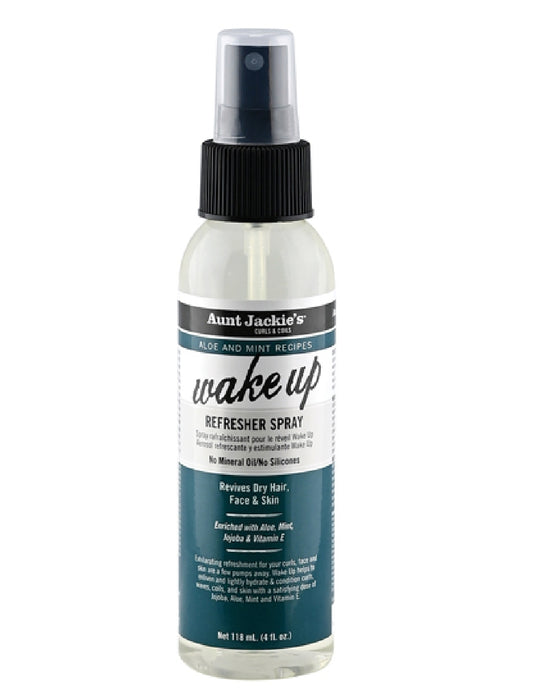 AUNT JACKIE'S ALOE MINT WAKE UP REGRESHER SPRAY- WAKE UP