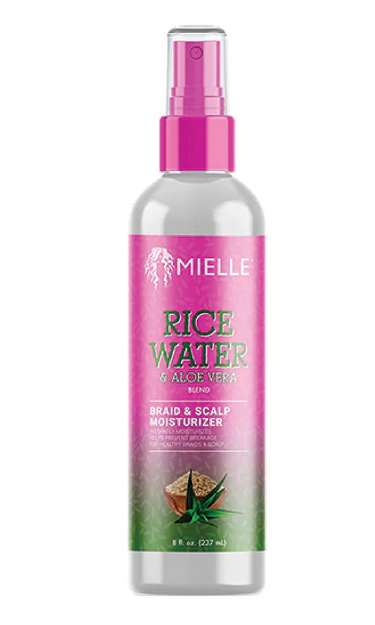 MIELLE RICE & WATER & ALOE BRAID MOISTURIZER SPRAY