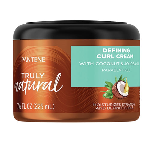 PANTENE TRULY NATURAL DEFINING CURL CREAM JAR