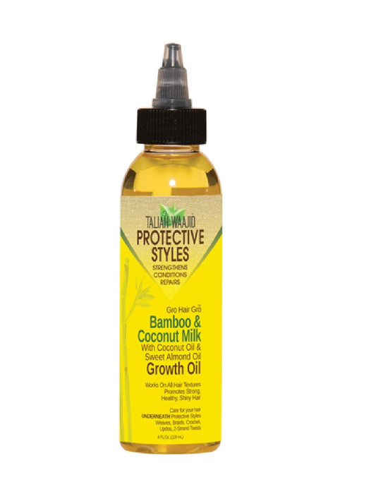 TALIAH WAAJID PROTECTIVE STYLES BAMBOO & COCONUT MILK GROWTH OIL