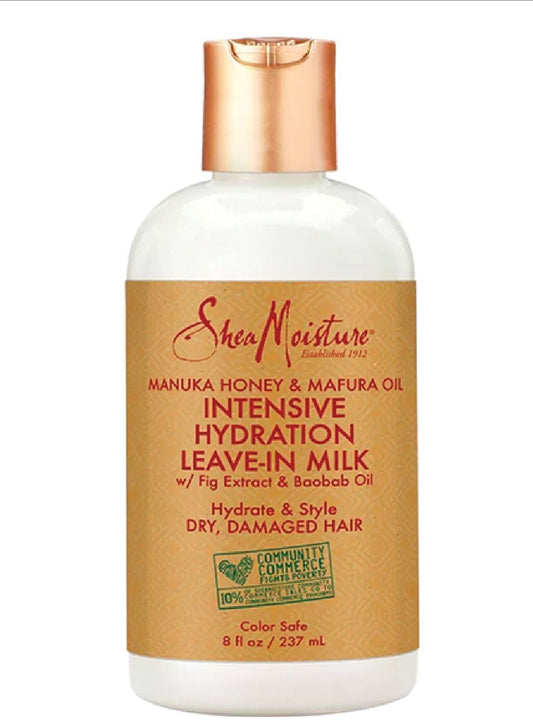 SHEA MOISTURE- MANUKA HONEY & MAFURA OIL INTENSIVE HYDRATION LEAVE IN MILK