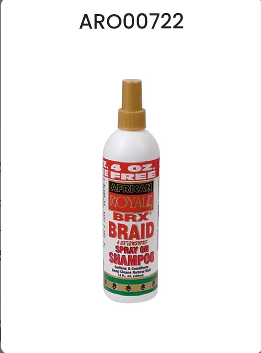 AFRICAN ROYALE SPRAY-ON SHAMPOO (12OZ)