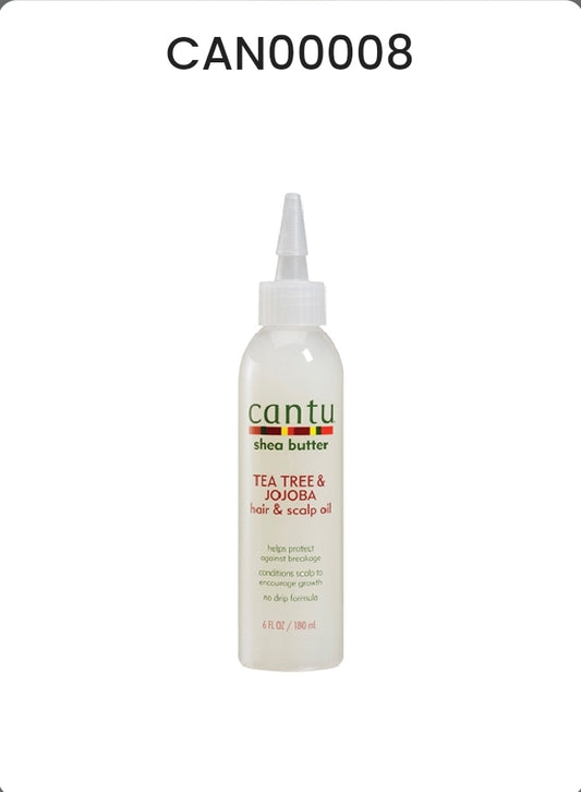 CANTU HAIR & SCALP OIL (6OZ) [TEA TREE & JOJOBA]