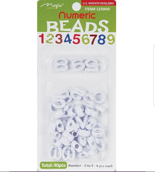 40 NUMERIC BREAD WHITE