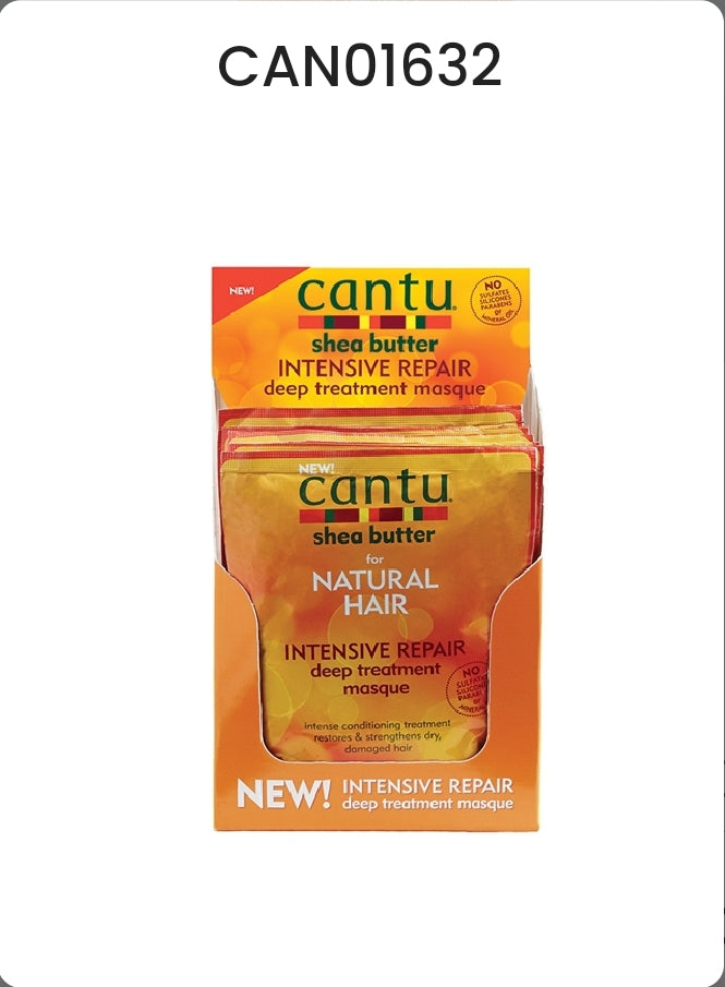CANTU NATURAL DEEP TREATMENT MASQUE PKTS (1.75OZ) [INTENSIVE REPAIR]