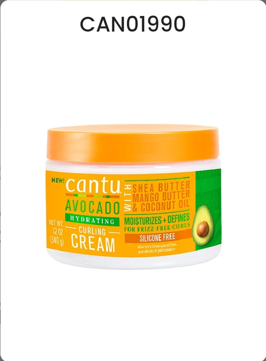 CANTU AVOCADO CURLING CREAM (12OZ)