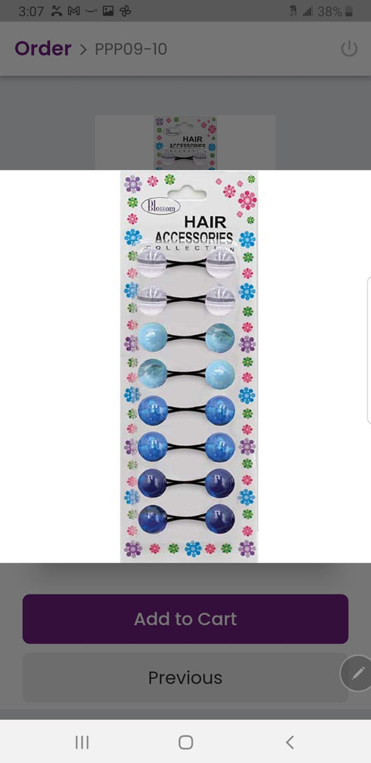 8PCS BALL 20MM 2TONE