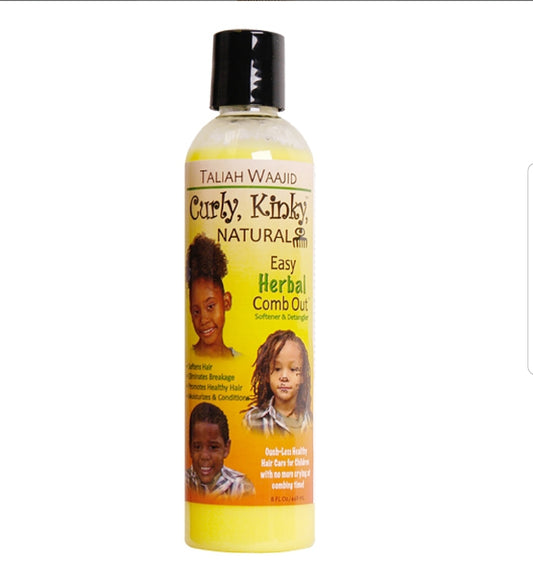 T WAAJID KID CURLY KINKY EASY COMB OUT