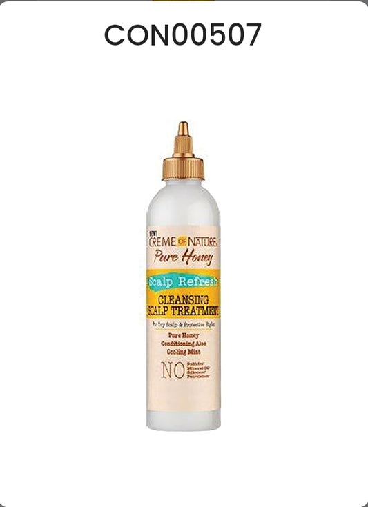 CREAM OF NATURE PURE HONEY SCALP REFRESH SCALP TREAMENT (8OZ)