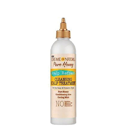 CREAM OF NATURE PURE HONEY SCALP REFRESH SCALP TREAMENT (8OZ)
