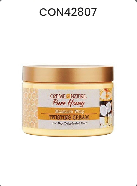 CREAM OF NATURE PURE HONEY TWISTING CREAM JAR (11.5OZ)