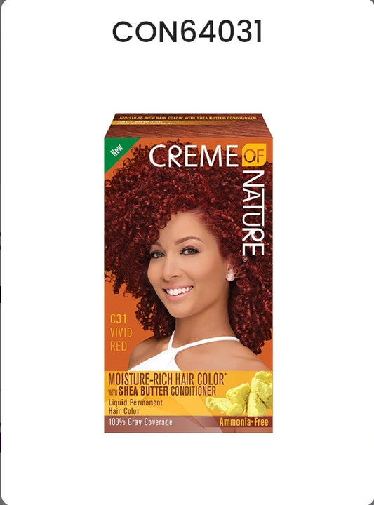 CREAM OF NATURE MOISTURE RICH COLOR W/Shea Butter