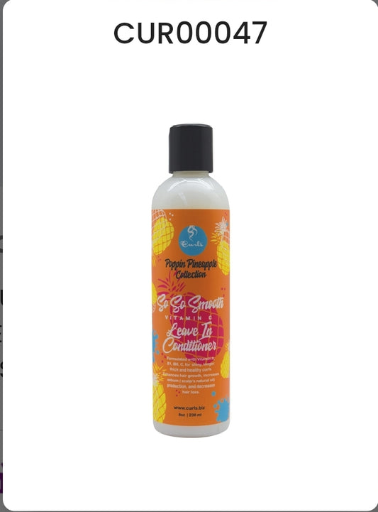 CURLS PINEAPPLE SO SO SMOOTH LEAVE-IN CONDITIONER (8OZ)