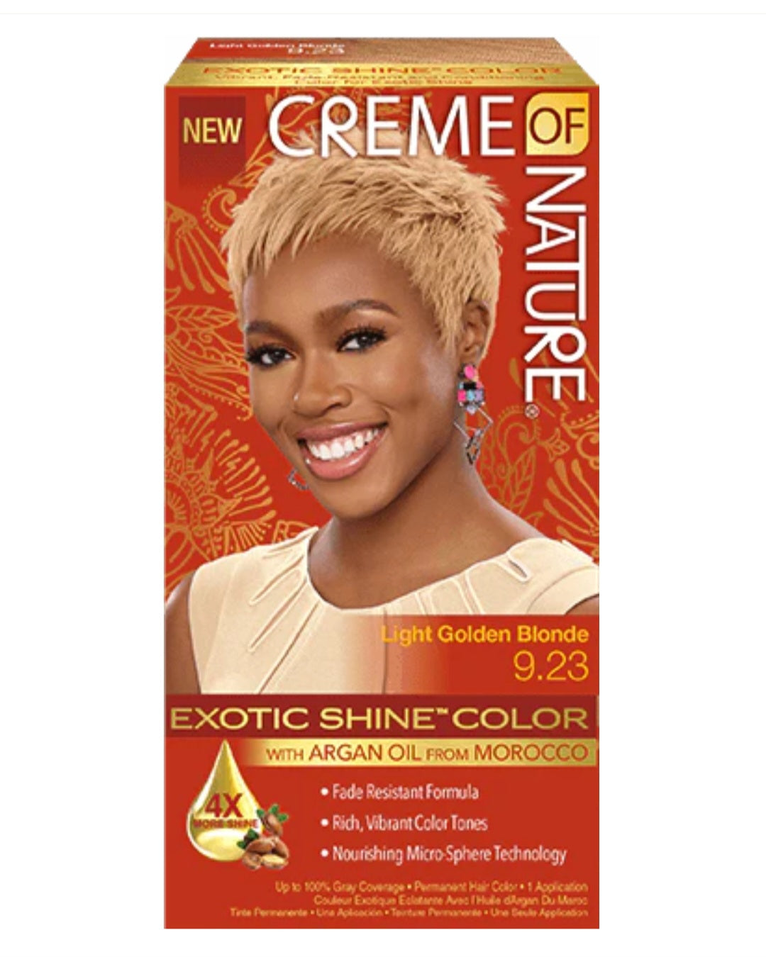 CREAM OF NATURE CLR ARG [#9.2] LIGHT CARAMEL BROWN