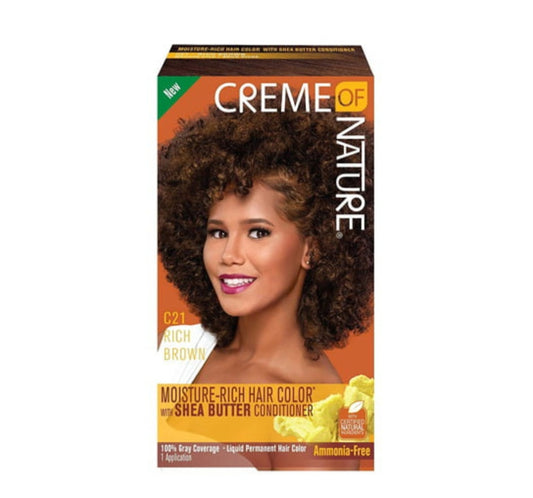 CREAM OF NATURE MOISTURE RICH COLOR W/Shea Butter