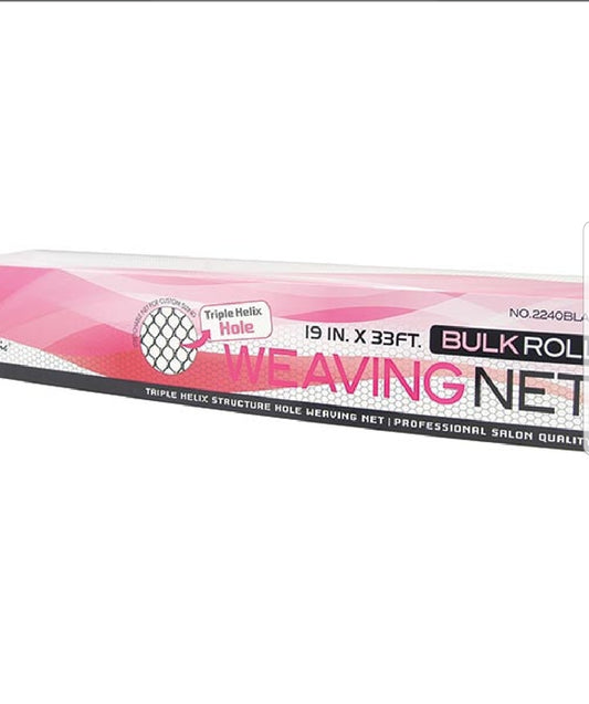 DELUXE WEAVING NET BULK 19×33 BLACK