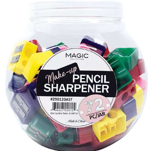 PENCIL SHARPENER *W/JAR*ASSORT