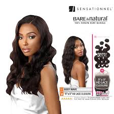 Sensationnel HH BODY Bare & Natural Closure + Bundle Deal