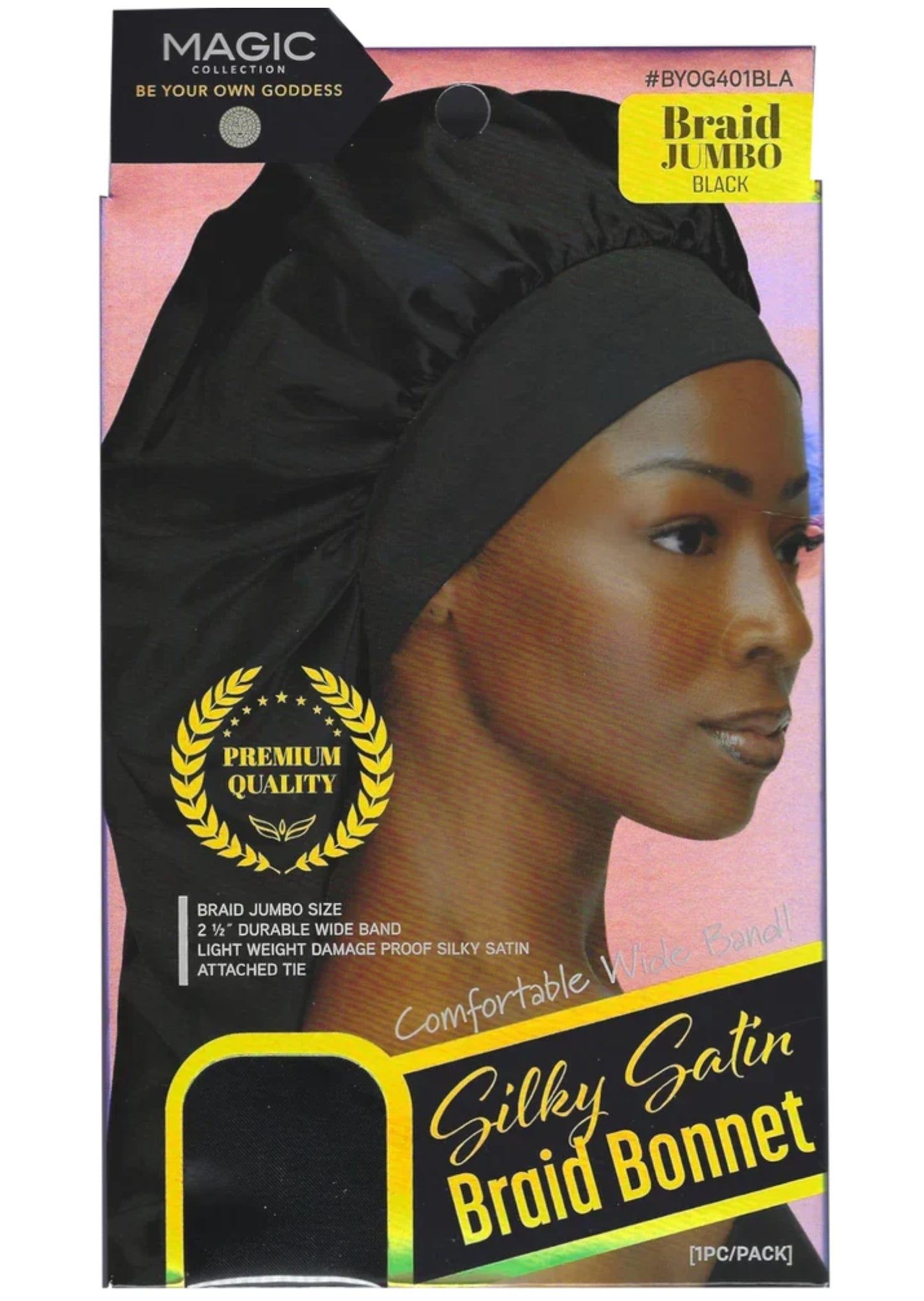 Magic JUMBO Silky Satin Braid Bonnet
