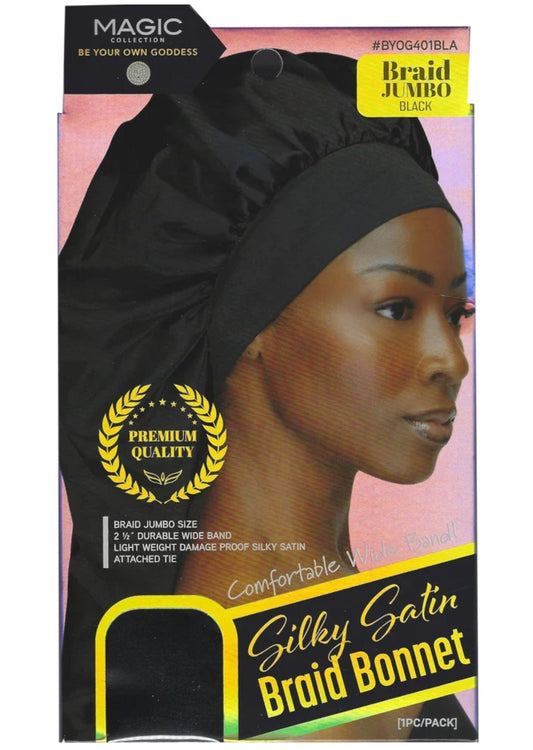 Magic JUMBO Silky Satin Braid Bonnet