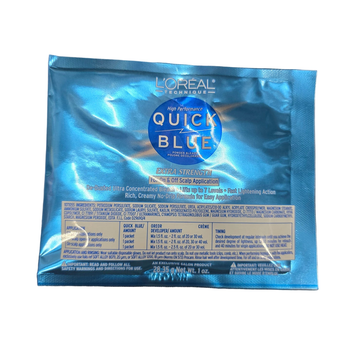 Quick Blue Bleach