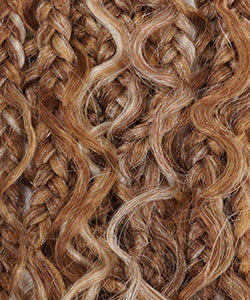 Bobbi Boss Human Hair Blend Crochet Braids Seamless Feather Crochet Deep Wave 20"(100g) Miss Orgins