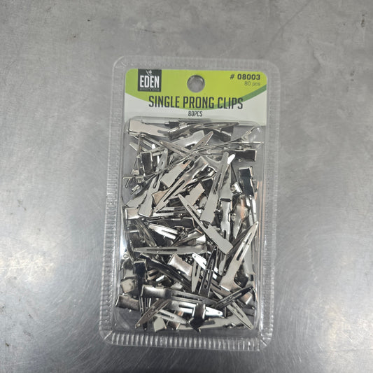 Eden single prong hair clips