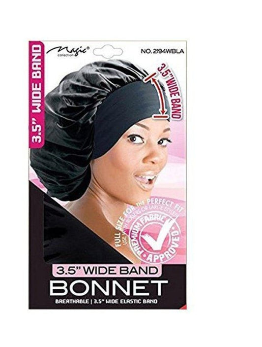 Magic Collection- 3.5 Wide Band Bonnet (2194WAST)